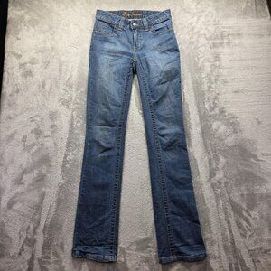 Kimes Ranch Jeans Womens 0/34 Blue Betty Seventeen Bootcut Western Made USA